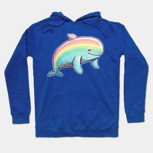 100% Pure Homosexual (Homosexu-whale) Hoodie